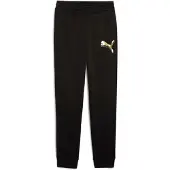 Puma Pantalon de sport 'Ess' or / noir