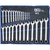 Bgs Jeu de clés mixtes (1", 1/2", 1/4", 11/16", 11/32", 13/16", 15/16", 19/32", 25/32", 3/4", 3/8", 5/16", 5/8", 7/16", 7/8", 9/16", 9/32")