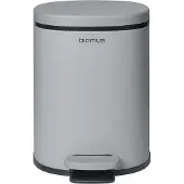 Blomus Seau à cosmétiques Para 5 litres micro chip gris clair