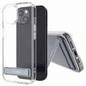 IMoshion Coque Stand pour Apple iPhone 15 - Transparent