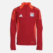 Adidas Haut d'entraînement Junior Garçon OL Olympique Lyon Team Power Red 2
