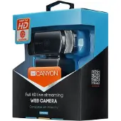 Canyon Webcam Full HD 1080p - - CWC5 - Micro intégré - 30 fps - Grand angle 65