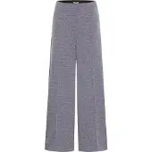 Ichi Pantalon 'IHKate' bleu chiné