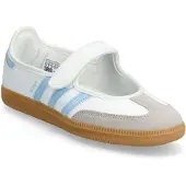 Adidas Originals Ballerines 'Samba' beige foncé / bleu clair / blanc