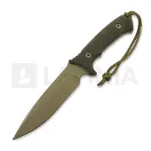 Spartan Blades Couteau Harsey Difensa, FDE/Green, Tan Kydex