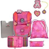 DERDIEDAS ErgoFlex Tiny Roses Set cartable 5 pièces