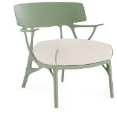 Kartell A.I. Lounge Indoor | Green|White (05904)