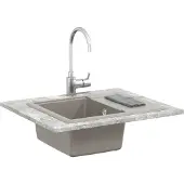 vidaXL Lavabo, 80% quartz et 20% résine, 560 x 460 mm, gris