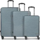 Franky Ensemble de bagages 'Dallas 3.0' gris