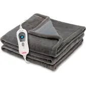 Ufesa Couverture chauffante électrique - - Softy Fleece - 150x100cm - 120W - Arrêt automatique