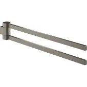 GROHE Porte-serviettes Selection double pivot hard graphite brossé 41063AL0