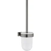 GROHE Ensemble brosse WC Essential Cube supersteel 40513DC1