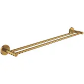 GROHE Essentials Porte-serviettes - 60cm - double - brushed cool sunrise 40802gn1