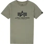 Alpha industries T-Shirt olive / noir