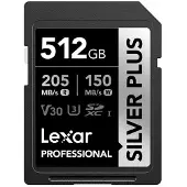Lexar SD Argent Plus UHS-1 512 Go V30