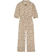 We fashion Ensemble crème / marron / lilas