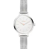 s.Oliver Montre à affichage analogique argent