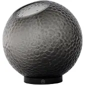 AYTM Globe Bubbles Vase avec Support Black | Ø 21
