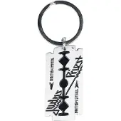 Judas Priest Porte-clefs de - British Steel - pour Indifférent - noir/argent - Taille Standard