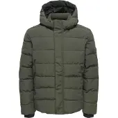 Only & Sons Veste d’hiver 'ONSCayson' vert foncé