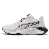 Puma Chaussure de sport rosé / noir / blanc
