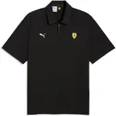 Puma Ferrari Cloudspun Short Sleeve Polo Noir 2XL Homme