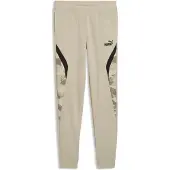 Puma Pantalon 'Essentials' beige / beige foncé / noir