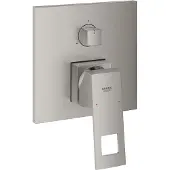 GROHE Mitigeur EUROCUBE avec inverseur 3 voies supersteel
