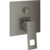 GROHE Mitigeur EUROCUBE m inverseur 3 voies ha grap brossé