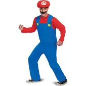 Disguise Nintendo Super Mario Luxury Costume Bleu M Enfants