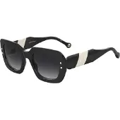 Carolina Herrera Her0186s80s 52/22/145 Woman Sunglasses Noir Grey/CAT3 Femme