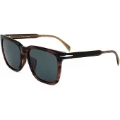 David Beckham DB 1120/F/S BROWN HORN/BLUE 56/19/145 Lunettes de soleil pour homme