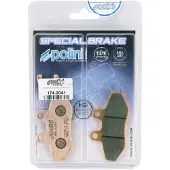 Polini Plaquette De Frein Pour Scooter Piaggio 125 Mp3 Neuf