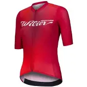 Wilier Aurora Short Sleeve Jersey Rouge XL Femme