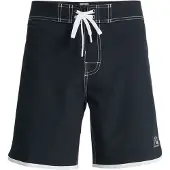 Quiksilver Boardshorts 'Original Scallop 18' noir / blanc