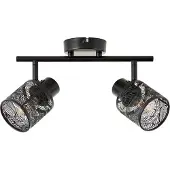 Eglo 95368 Passa Applique Ronde Up & Down Chrome Blanc