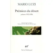 Gallimard Prémices du désert
