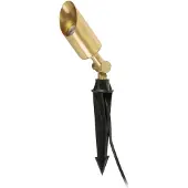 Faro Lampe à broche Andy or satiné IP65