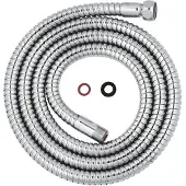 GROHE Flexible de douche métallique RELEXA 1500mm, pour mitigeur d'évier chromé (150 cm)