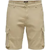 Only & Sons Pantalon cargo 'Cam Stage' beige