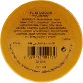 Acqua di Parma Colonia Spray 180ml Eau De Cologne Beige Homme