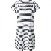 JOOP! Chemise de nuit 'Cosy' bleu marine / blanc cassé
