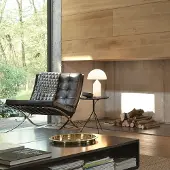 OLUCE Atollo Lampe de Table White Metal | Large