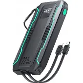 JOYROOM Powerbank Jr-L017 22.5W 10000Mah Avec Câbles Usb-C / Lightning Intégrés - Noir