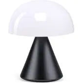 Lexon Mini Lampe LED Mina Gris Métallique Foncée