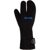 Bare 7 Mm Gloves Noir 2XL