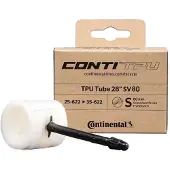 Continental Tpu Tube S80 Inner Tube Clair 700C / 25-35