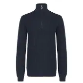 Blend Pull-over ' BHDENO HALFZIPP ' bleu foncé