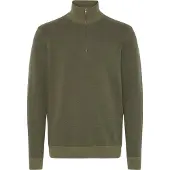 Blend Pull-over ' BHBAAL HALF ZIPP KNIT ' olive