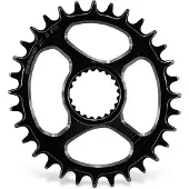 Garbaruk Shimano Xtr M9100 Oval Chainring Argenté 28t